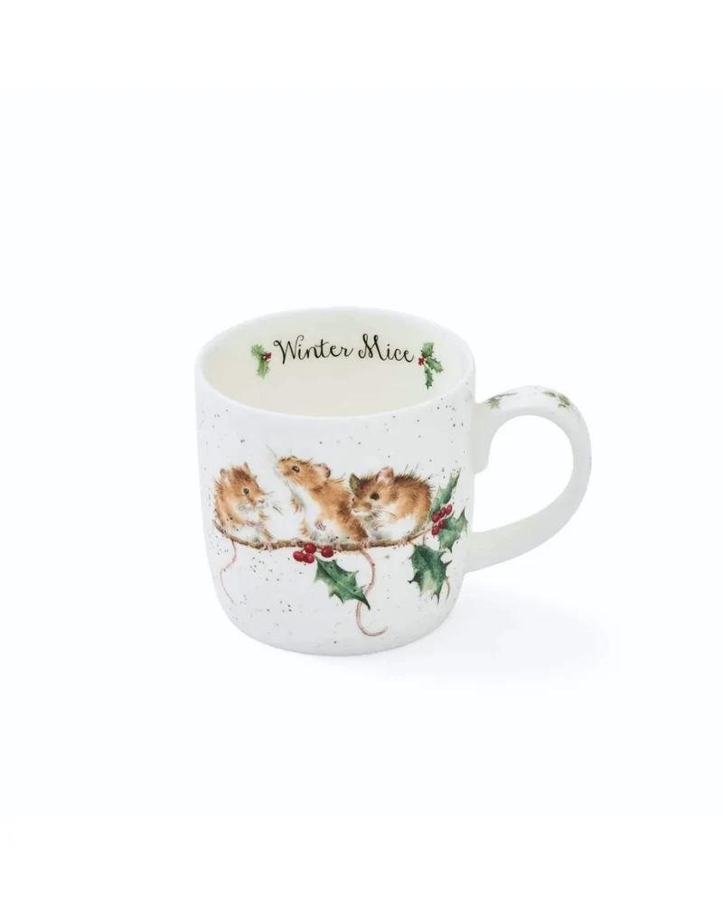 Wintermäuse Weihnachtstasse "Winter Mice" von Wrendale Designs