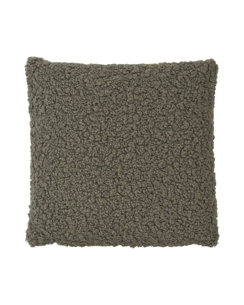 Teddy-Kissenbezug "Dubbo 40x40 cm" von Sander Table + Home