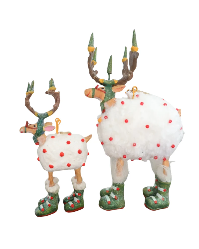 Rentier Krinkle "Dash Away Blitzen" von Patience Brewster