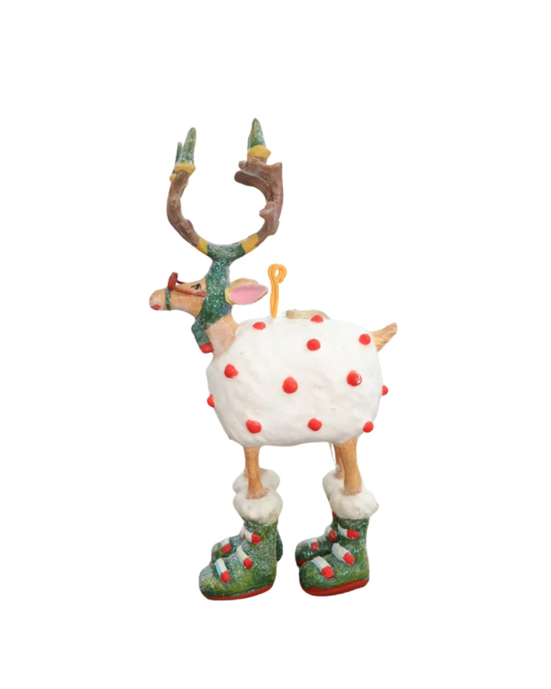 Rentier Krinkle "Dash Away Blitzen" von Patience Brewster