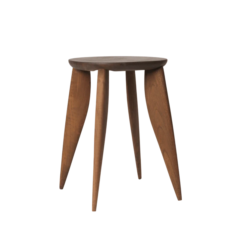 Beistelltisch Feve - Walnuss - Ferm Living