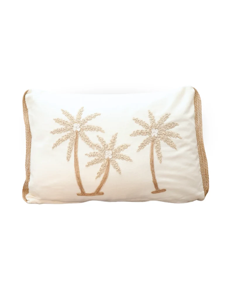 Kissen "Palmen-Trio 30x45" von J-Line