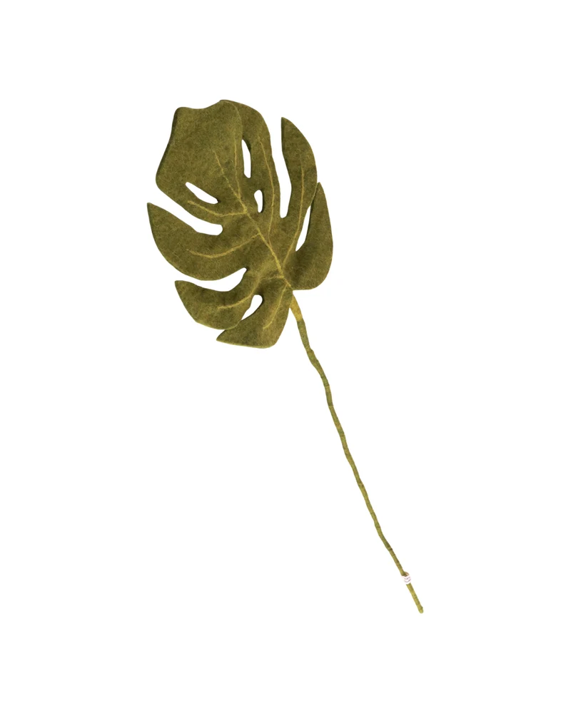 Filzblume "Monstera" von Gry & Sif