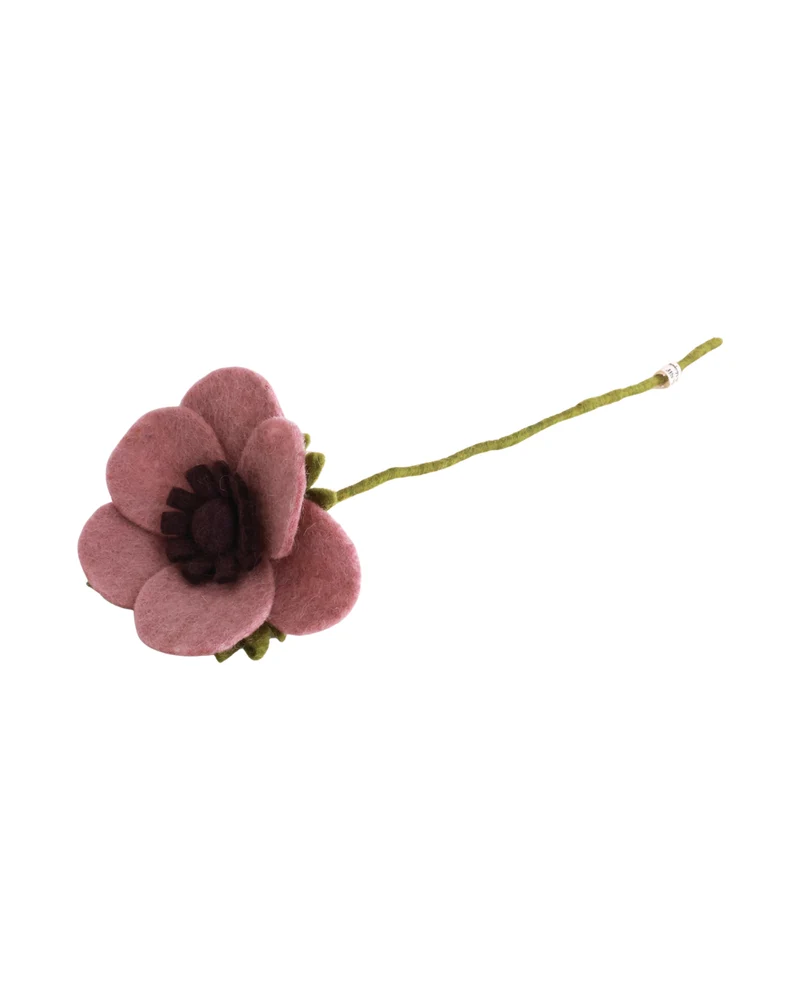 Filzblume "Anemone" von Gry & Sif