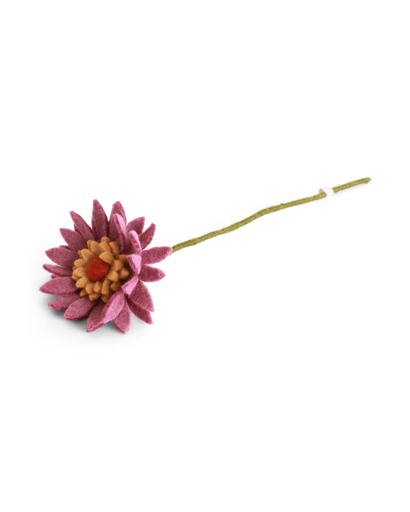 Filzblume "Gerbera" von Gry & Sif