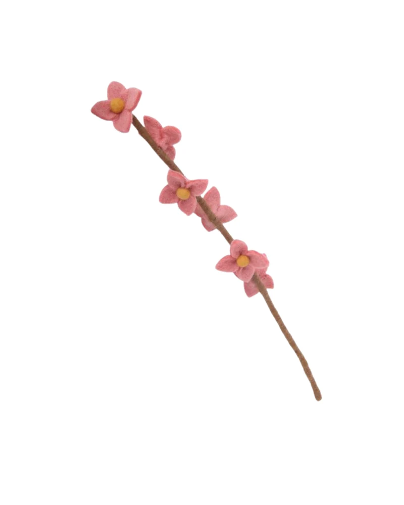 Filzblume "Frühlingsblüten Ast" von Gry & Sif