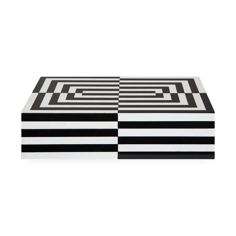Schmuckkasten Op Art Laquer Box large - Jonathan Adler