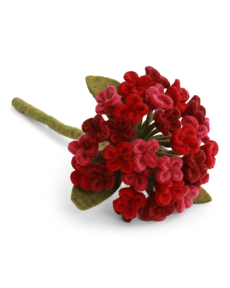Filzblume "Hortensie" von Gry & Sif