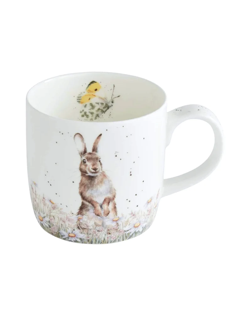 Hasen Tasse "Fresh as a Daisy" von Wrendale Designs