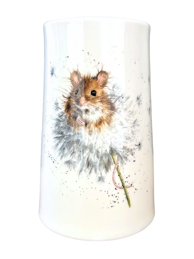 Maus Blumenvase von Wrendale Designs