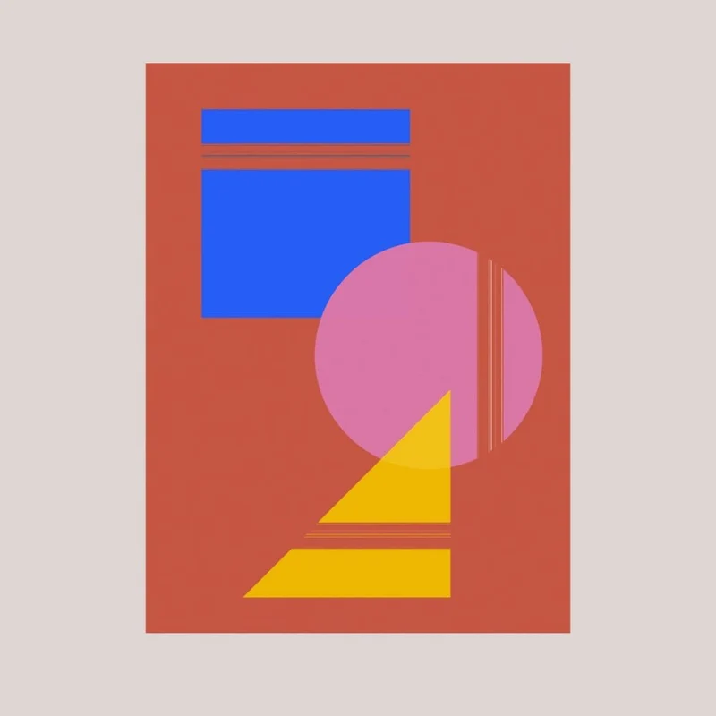 Kunstdruck 'Dream Fragments 05' Poster 30x40 - IH & KL Design Studio