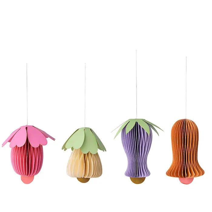 Papierblumen-Anhänger Flamingo - Bungalow DK