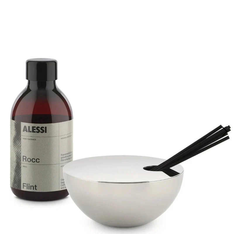 Rocc Flint Raumduft Diffuser mit Stäbchen - Alessi