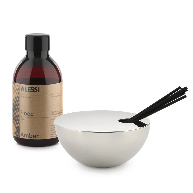 Rocc Amber Raumduft Diffuser mit Stäbchen - Alessi