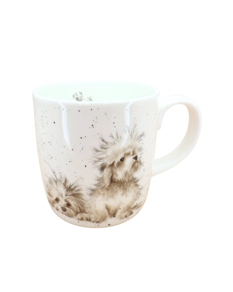 Große Hunde Tasse "Best of Friends" von Wrendale Designs