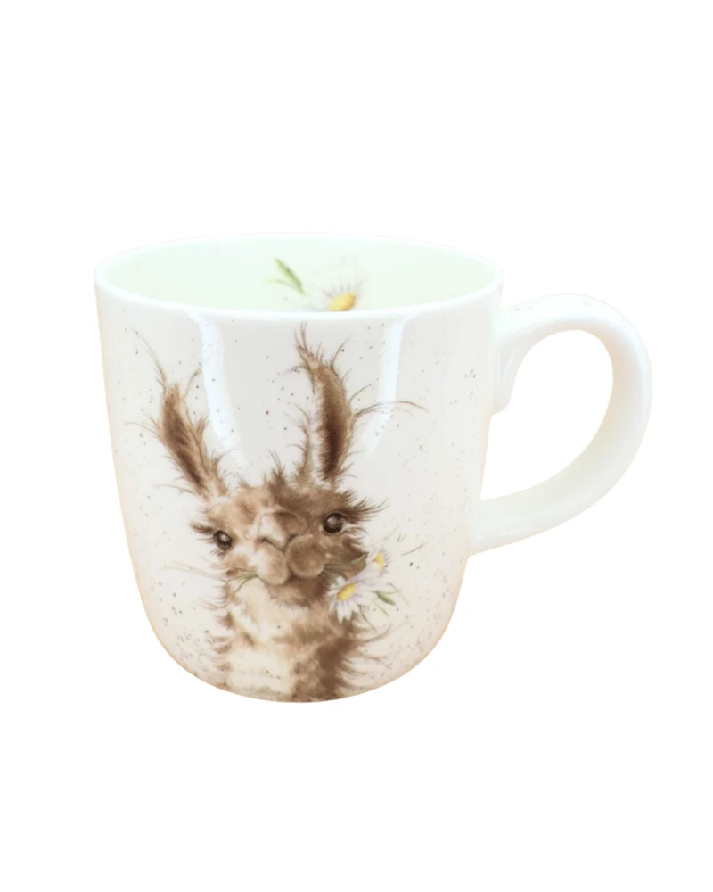 Große Lama Tasse "I'm worth it" von Wrendale Designs
