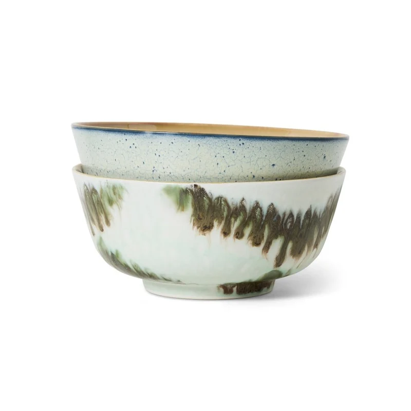 Schüsseln 2er-Set Minimalist- 70s Ceramics - HKliving