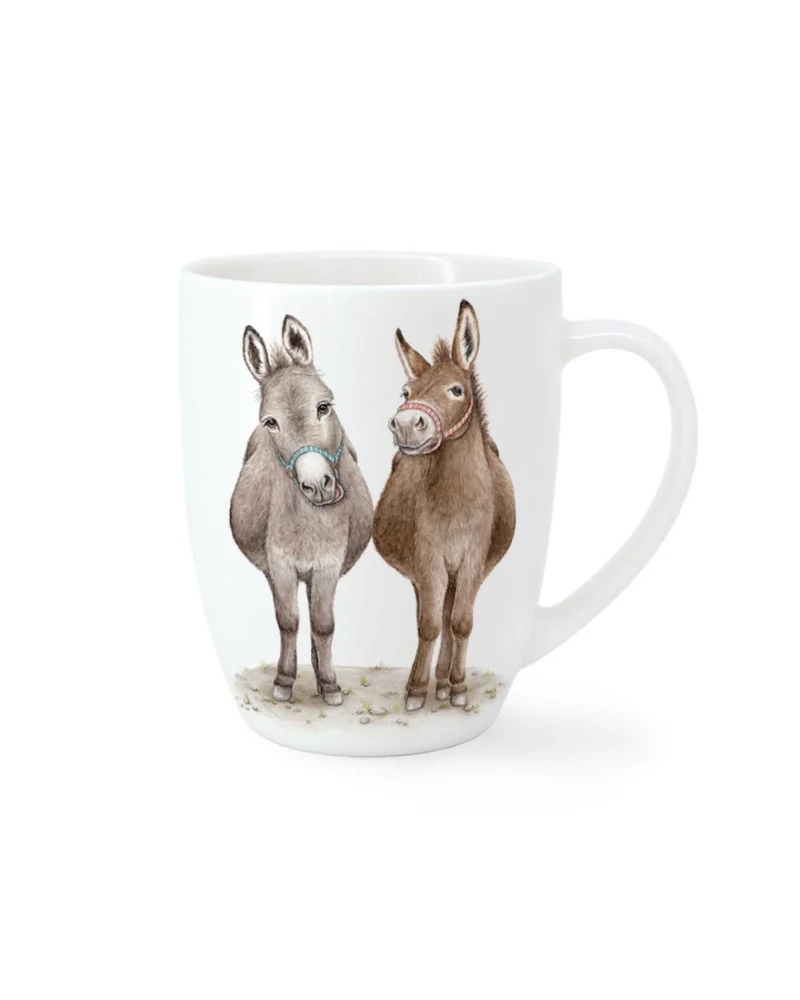 Esel Tasse "Cheeky Donkeys" von Maluu