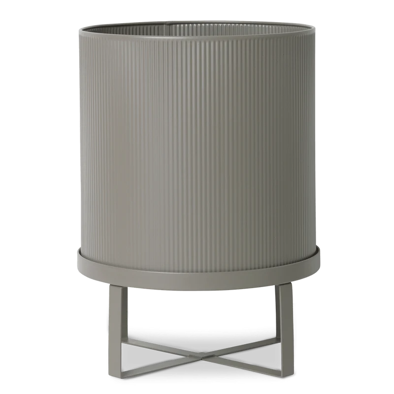 Bau Pot Large Blumentopf Grau - ferm Living