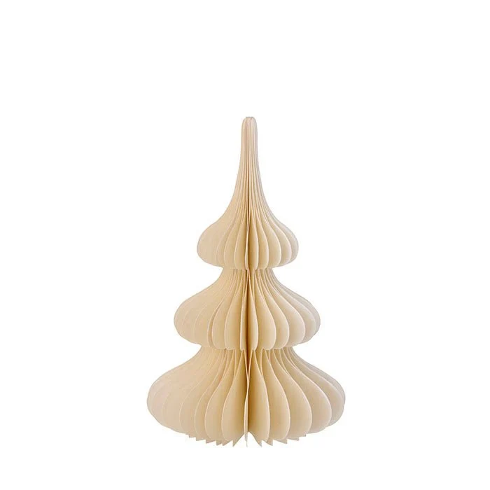 Tannenbaum aus Papier Honeycomb Tree Spruce 20cm Shell - Bungalow DK