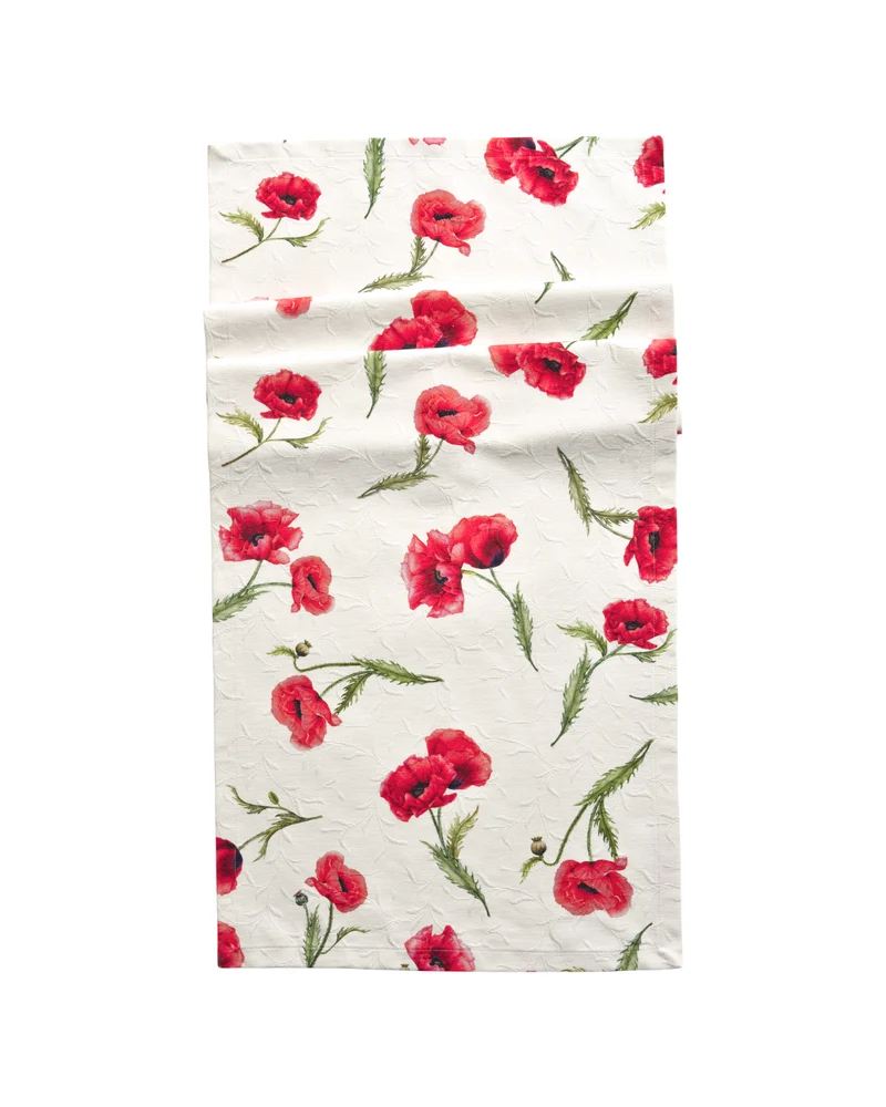 Mohnblumen Tischläufer "Poppy" von Sander