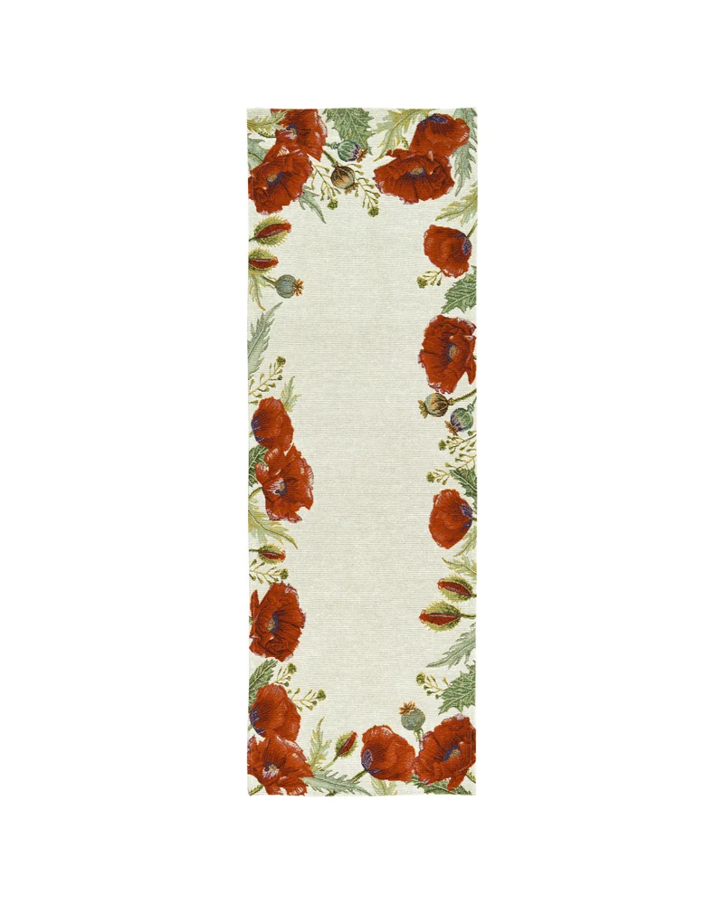 Mohnblumen Tischläufer "Poppy Fields" von Sander