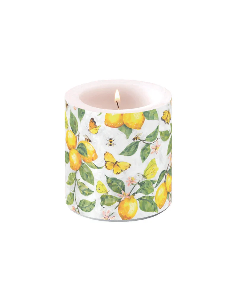 Zitronen Kerze "Fresh Lemons" von Ambiente