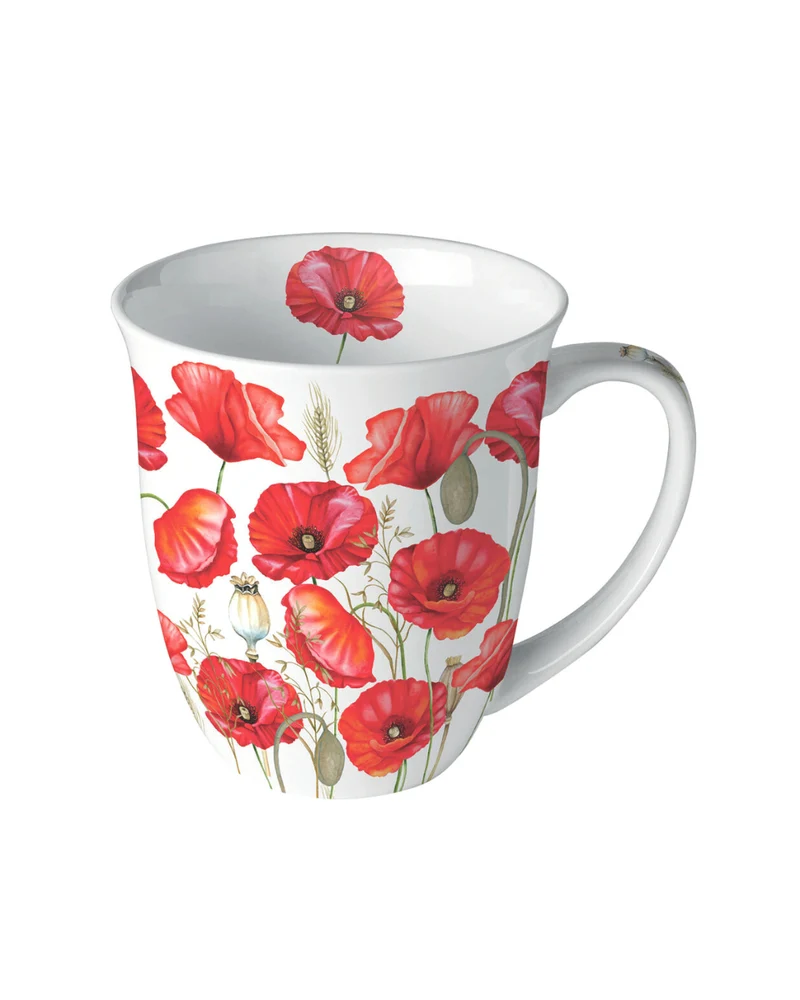 Mohn Tasse "Poppy" von Ambiente