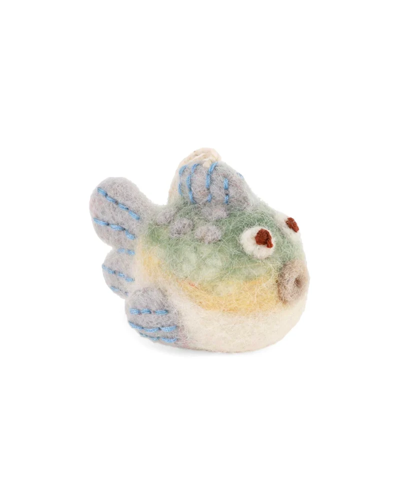 Filzanhänger "Kugelfisch" von Gry & Sif