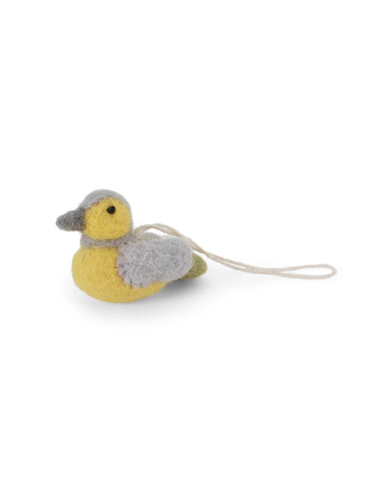 Filzanhänger "Mini-Spatz" von Gry & Sif