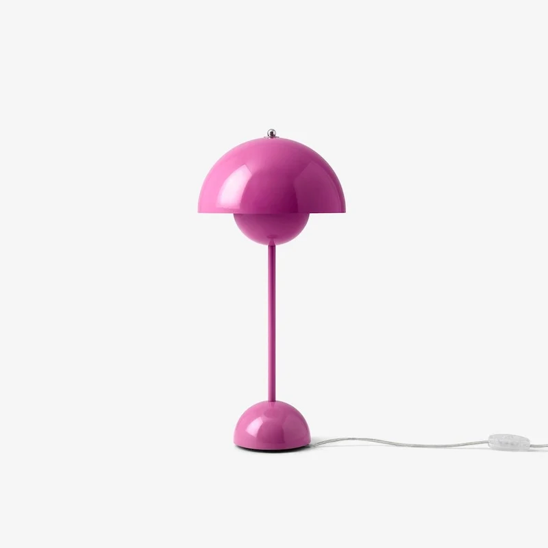 VP3 Flowerpot Tischleuchte Tangy Pink - &Tradition