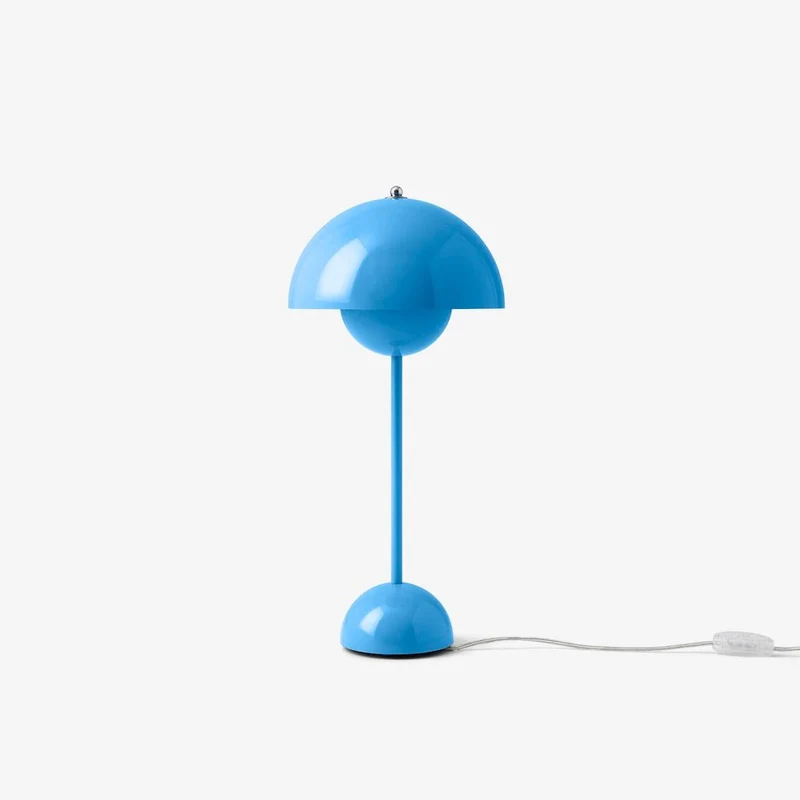 VP3 Flowerpot Tischleuchte Swim-Blue - &Tradition