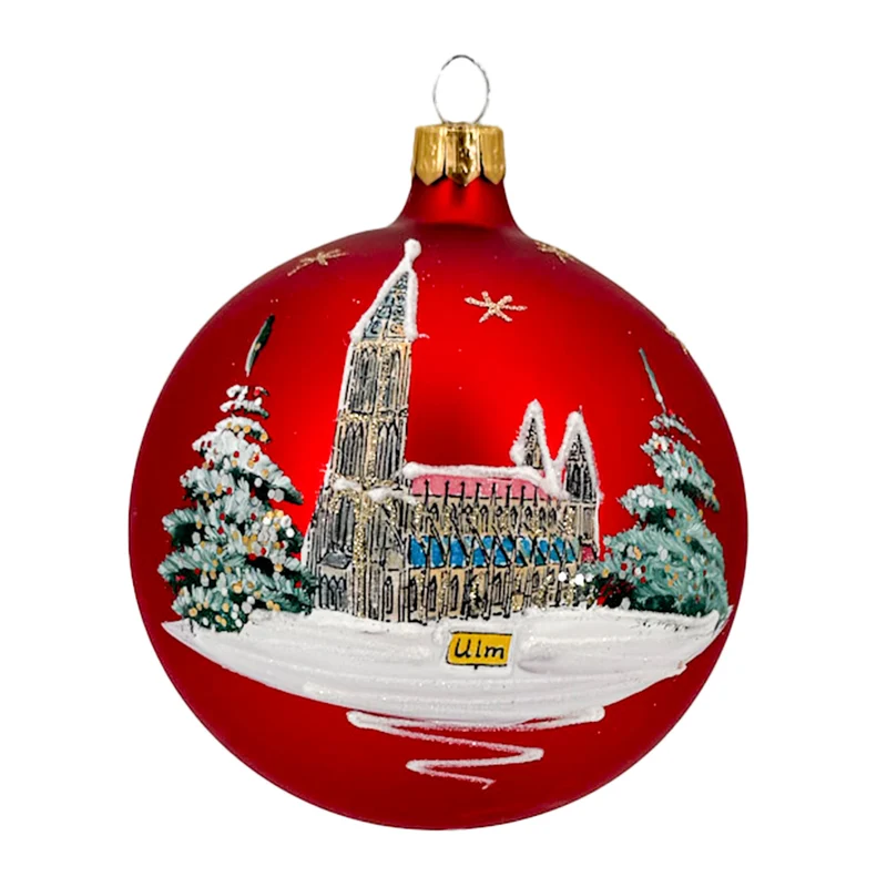 Weihnachtskugel Ulmer Münster