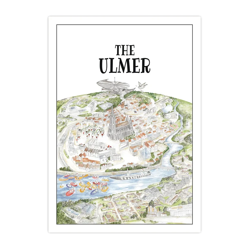 "The Ulmer" – Kunstdruck