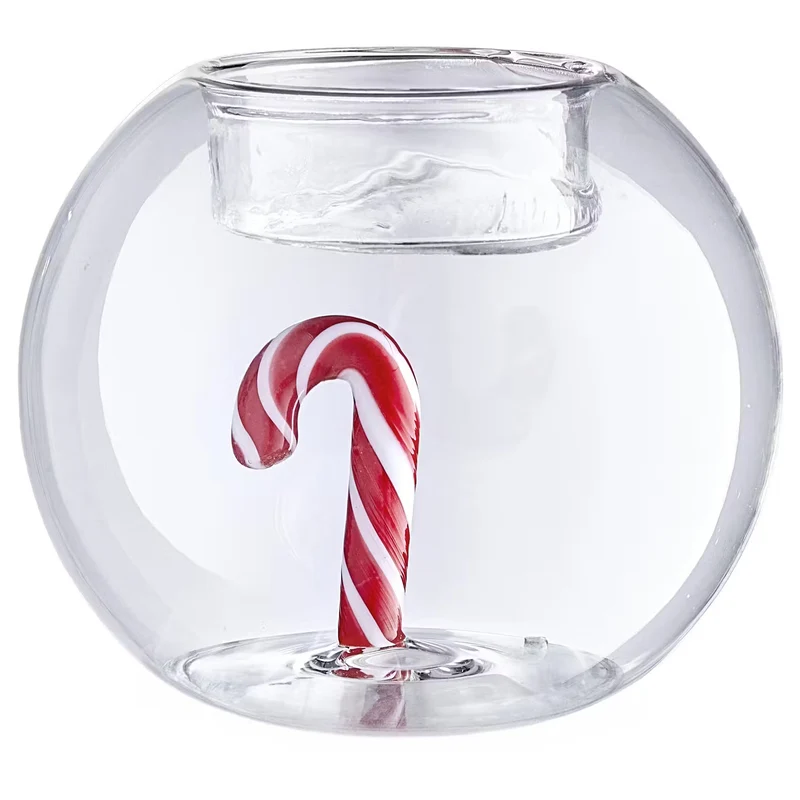 MERRY & BRIGHT Teelichthalter Candy Cane