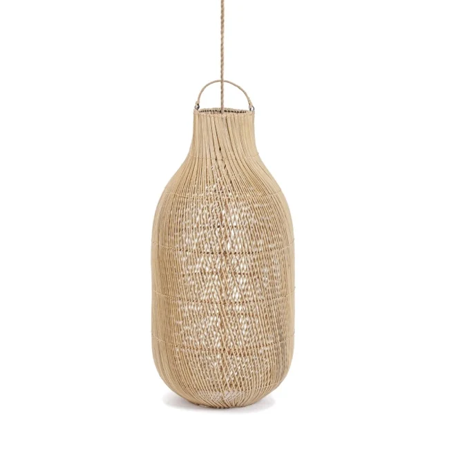 Rattan Lampenschirm Kendi L