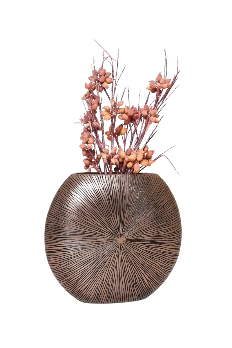 Bodenvase - Khloe | Gold, Schwarz