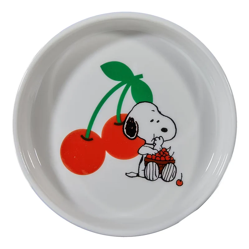 PEANUTS Schmuckteller Snoopy Kirschen