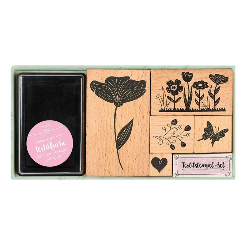 Textilstempel-Set