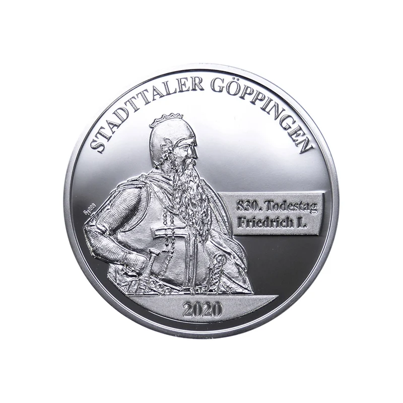 Göppinger Stadttaler 2020 – Feinsilber