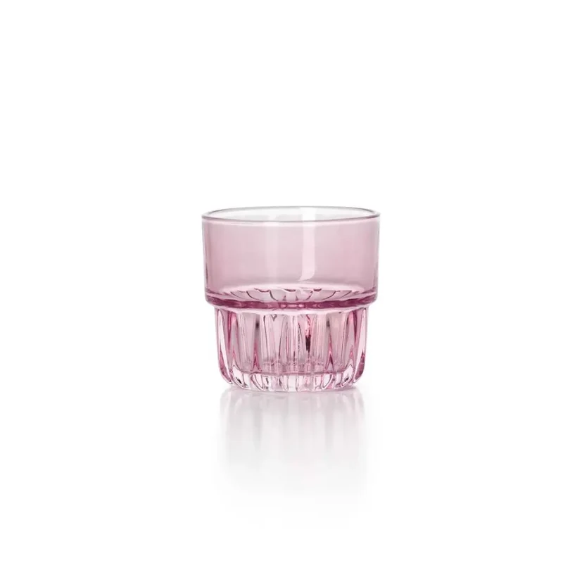 2er Set Facettierter Becher BLUSH
