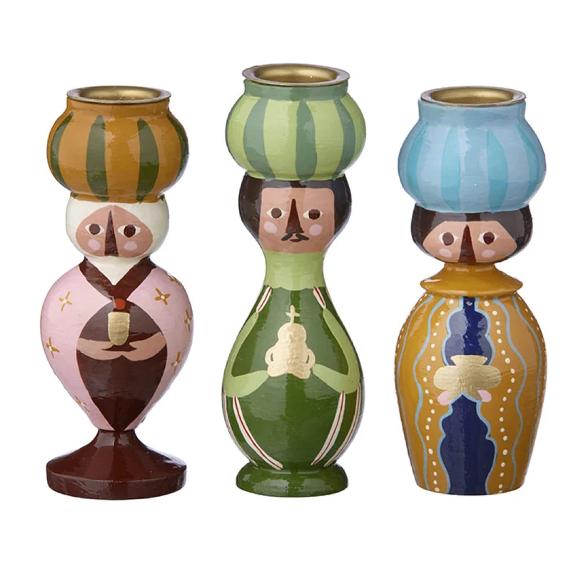 Kerzenhalter Figuren „Color Objects“