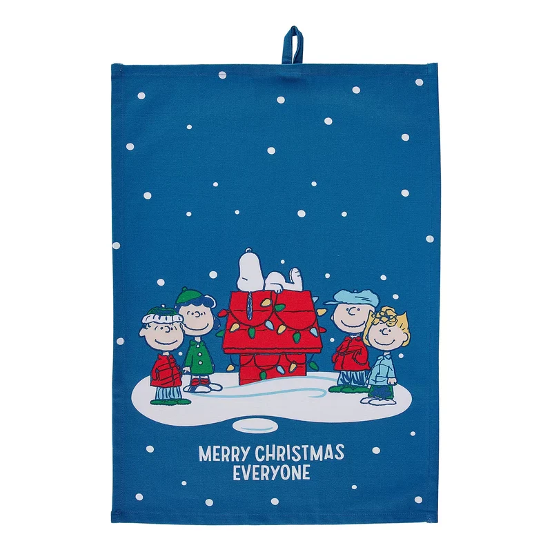 PEANUTS Geschirrtuch Merry Christmas everyone