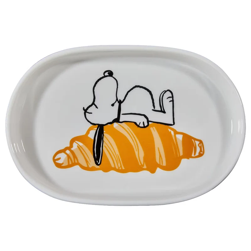 PEANUTS Schmuckteller Snoopy Croissant