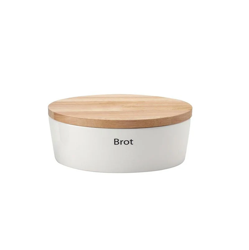 Keramik Brottopf mit Holzdeckel – Frische, die schmeckt!