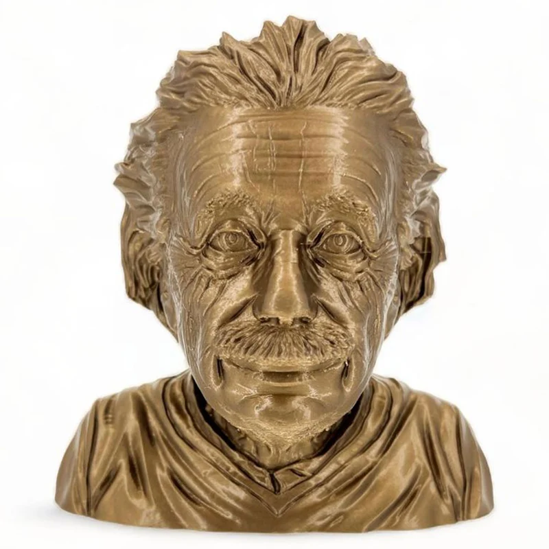 Albert Einstein Figur 3D Druck klein