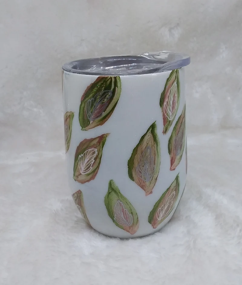 Tumbler Trinkbecher Deko Strohhlm