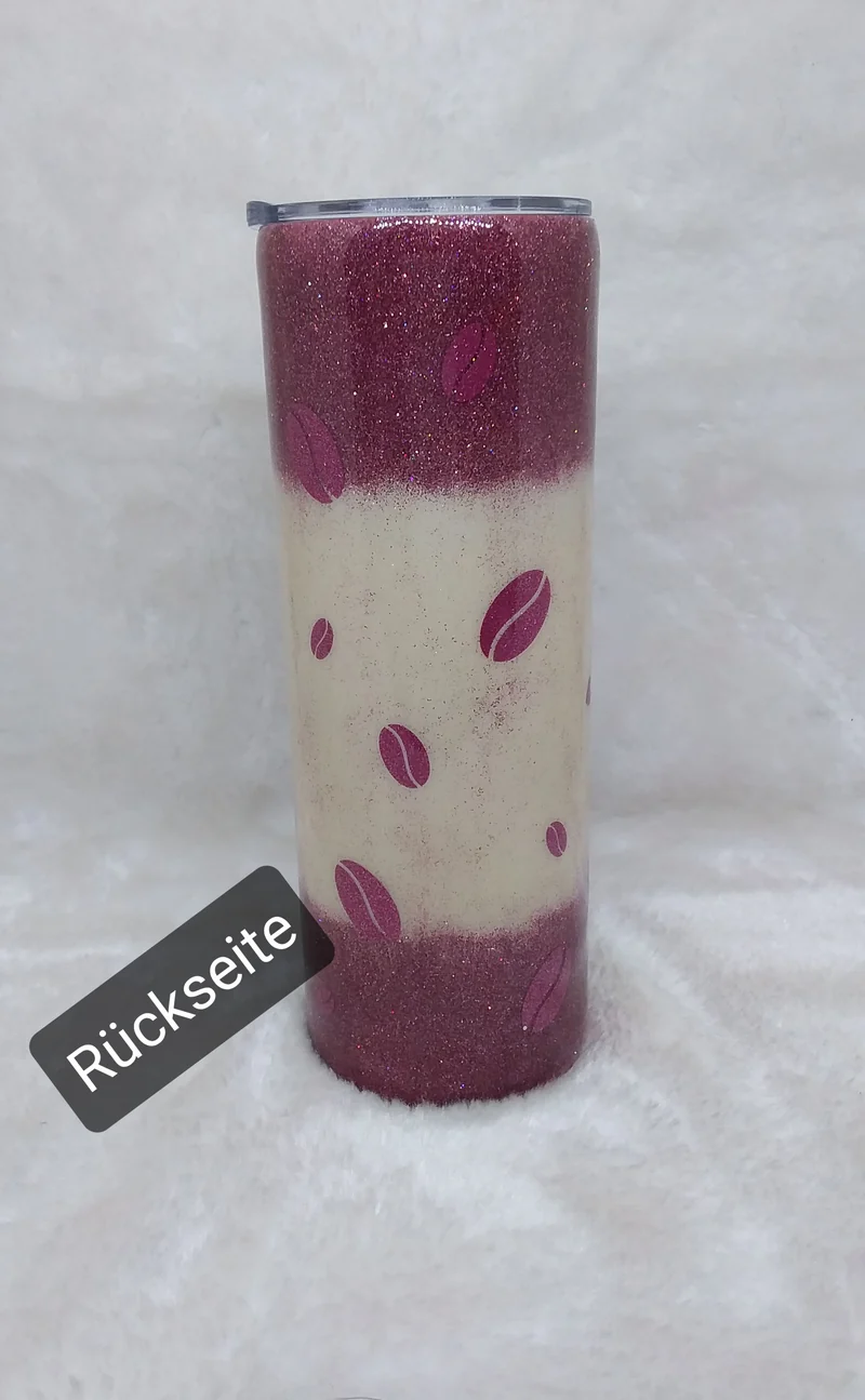Tumbler Glitzer Spruch