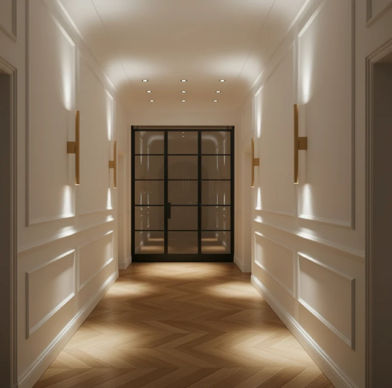 Wandleuchte Gold Pastelo