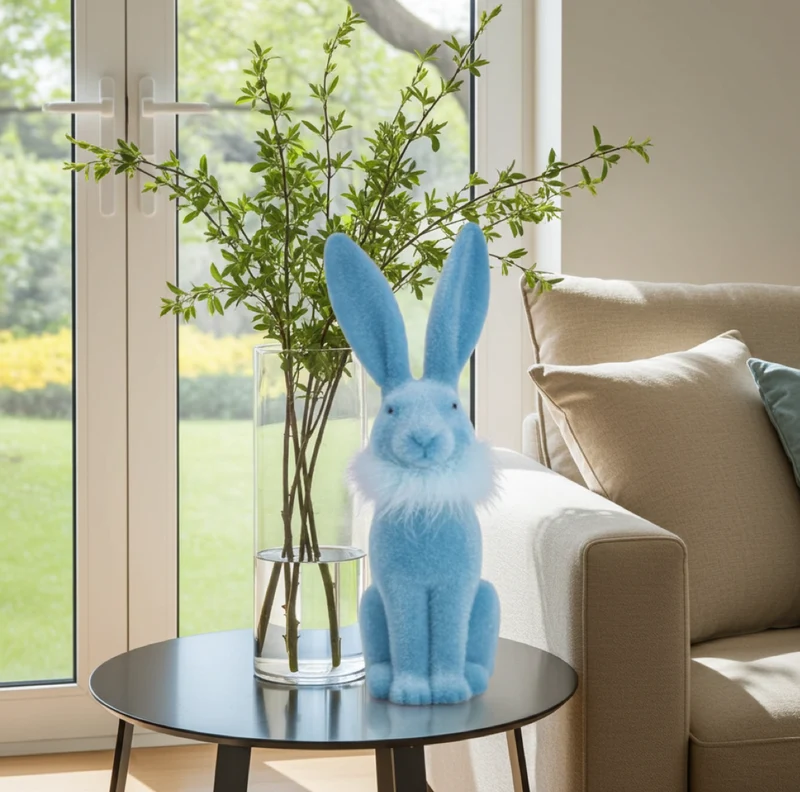 Hellblauer Hase Tipsi